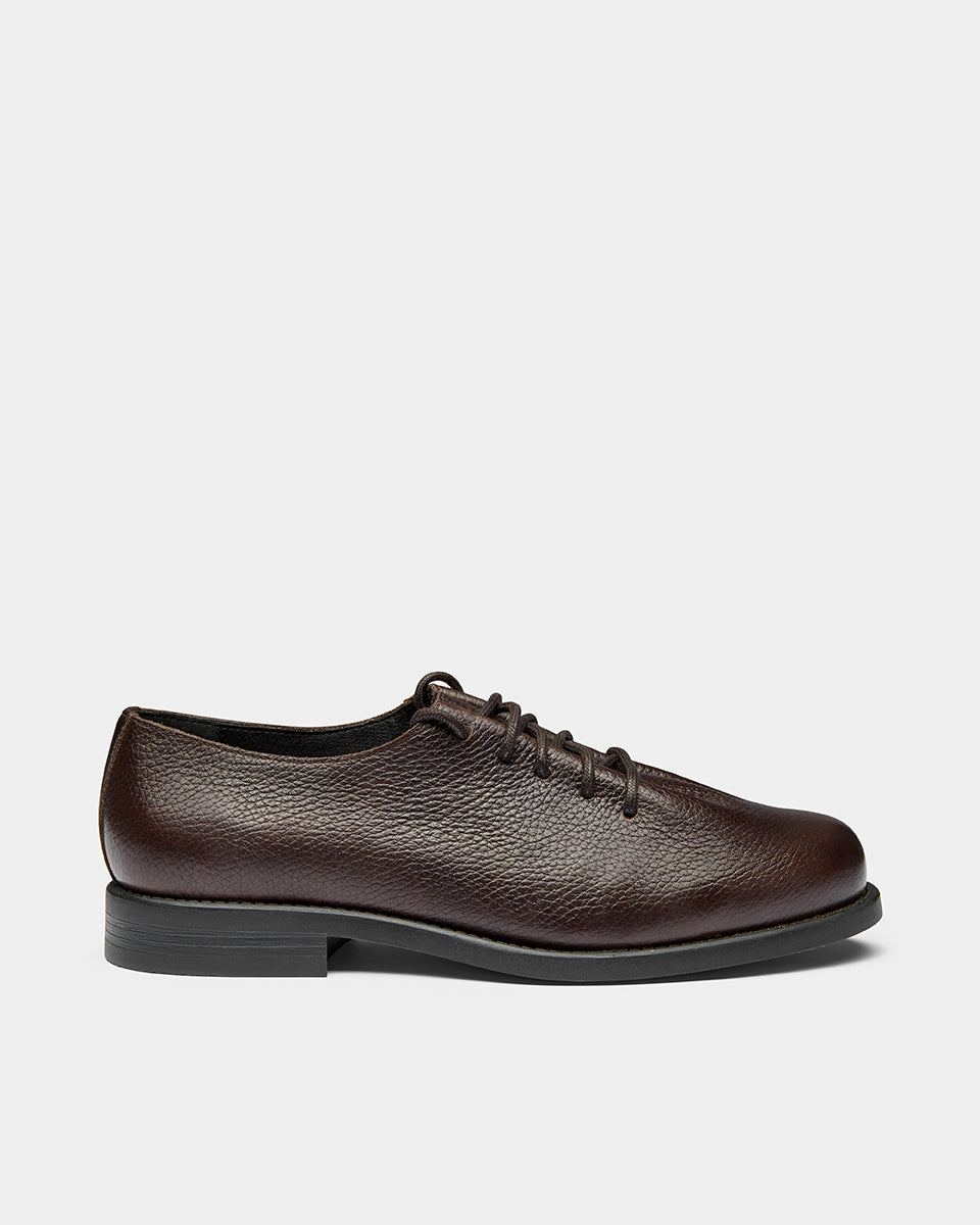 Teo Derby Grained 'Walnut' – Zuno Archives