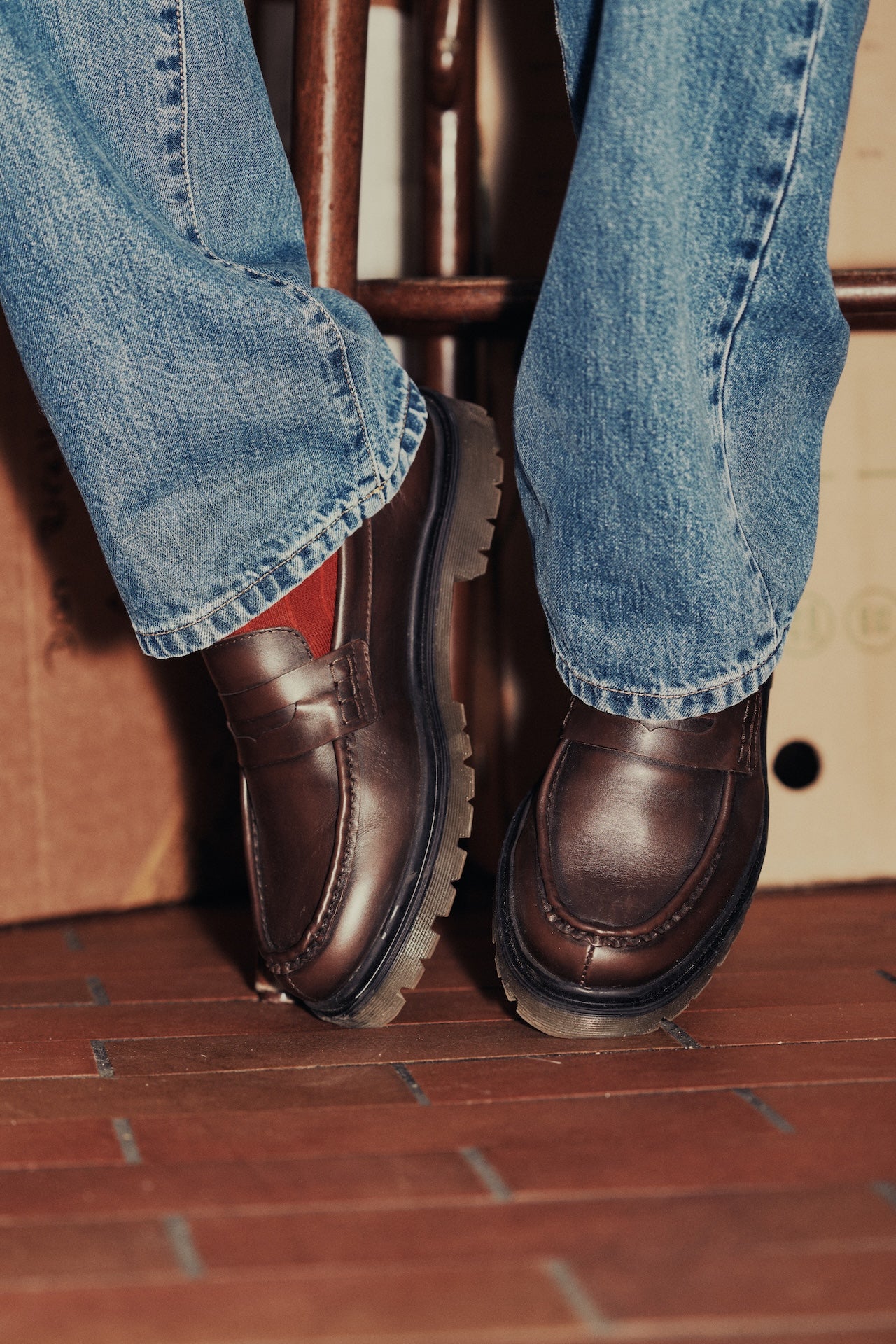 Marly Loafer 'Washed Brown'