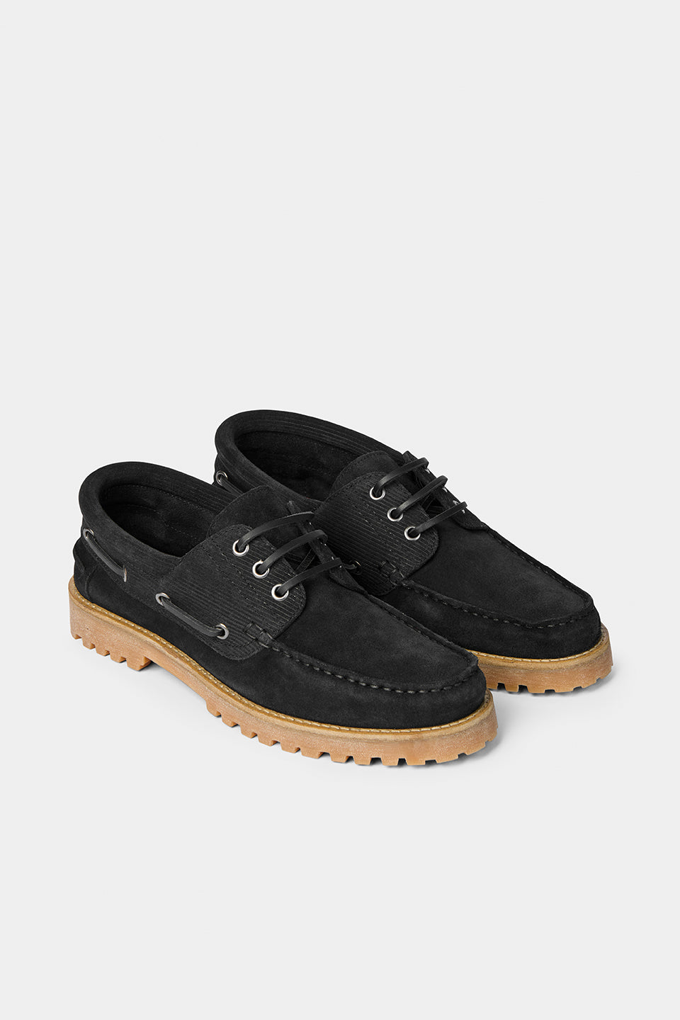 Roy Boat Shoe 'Black'