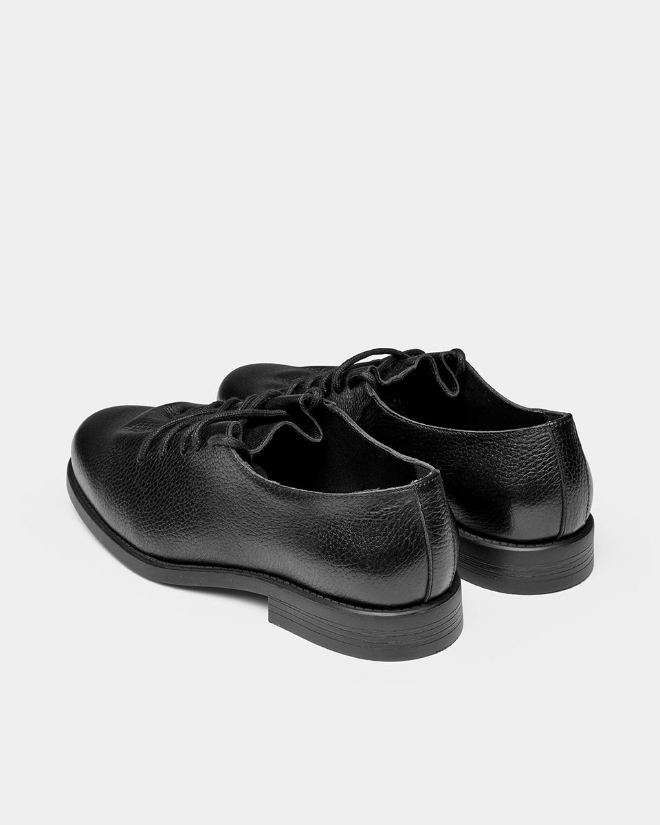 Teo Derby Grained 'Black'