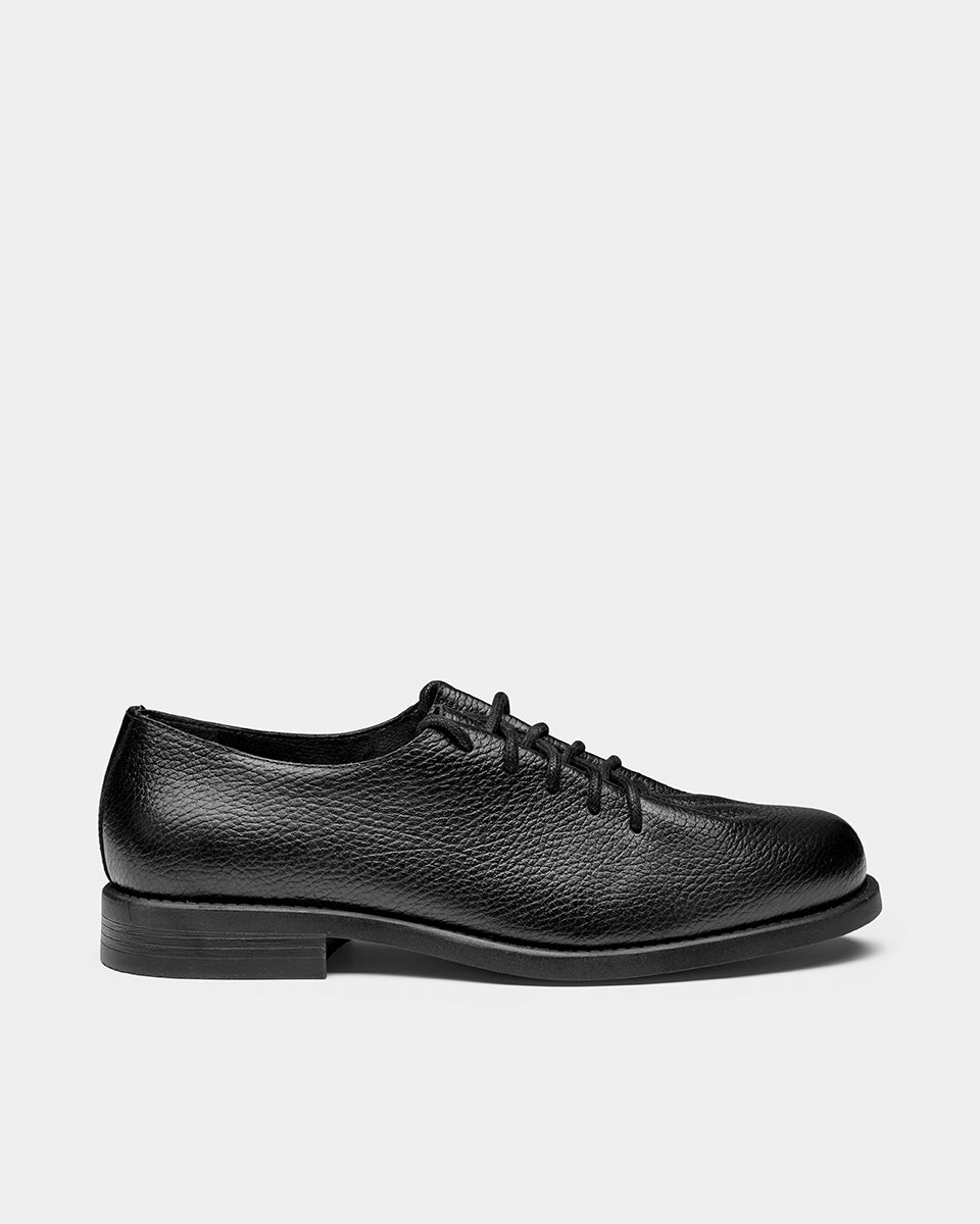 Teo Derby Grained 'Black'